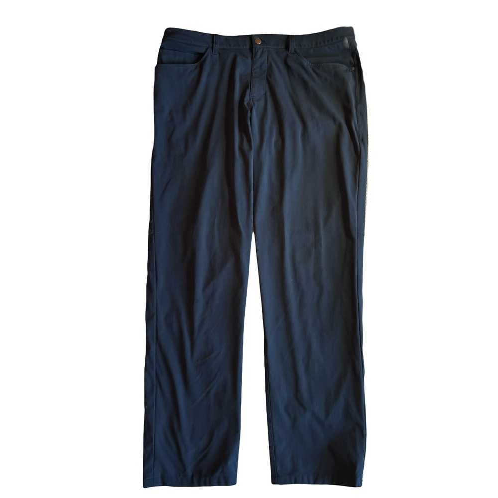 Men's Lululemon ABC Classic Fit 5 Pocket Pants, Navy, Size 38-40 x 32 (no tag)